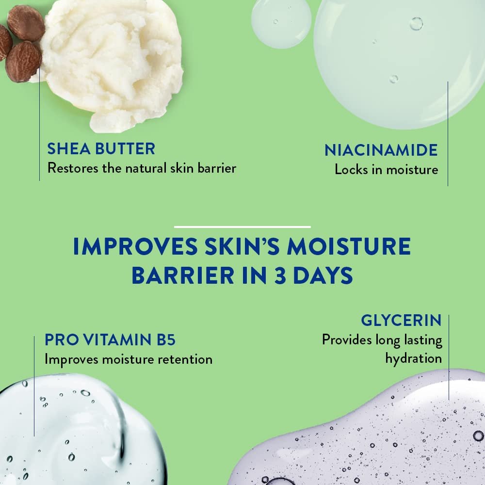 Cetaphil Moisturising Cream for Face & Body,Dry to Normal skin, 250 gm, Paraben & Sulphate free, Niacinamide &Vitamin B5 - Image 5