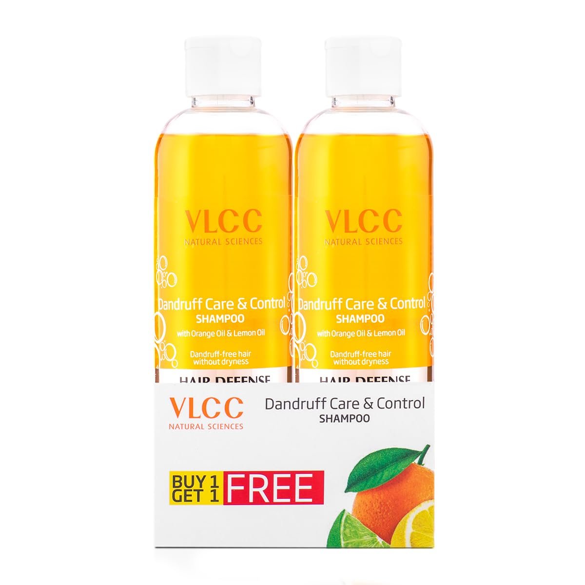 VLCC Dandruff Care & Control Shampoo - B1G1-350ml X 2 (700ml) | Anti-Dandruff Shampoo | Scalp Health, Deep Scalp Cleaning | With Orange & Lemon Oil. - Image 7