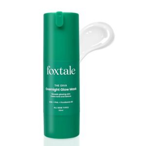 Foxtale Overnight Glow Mask | 4% Glycolic Acid | 3% Lactic Acid