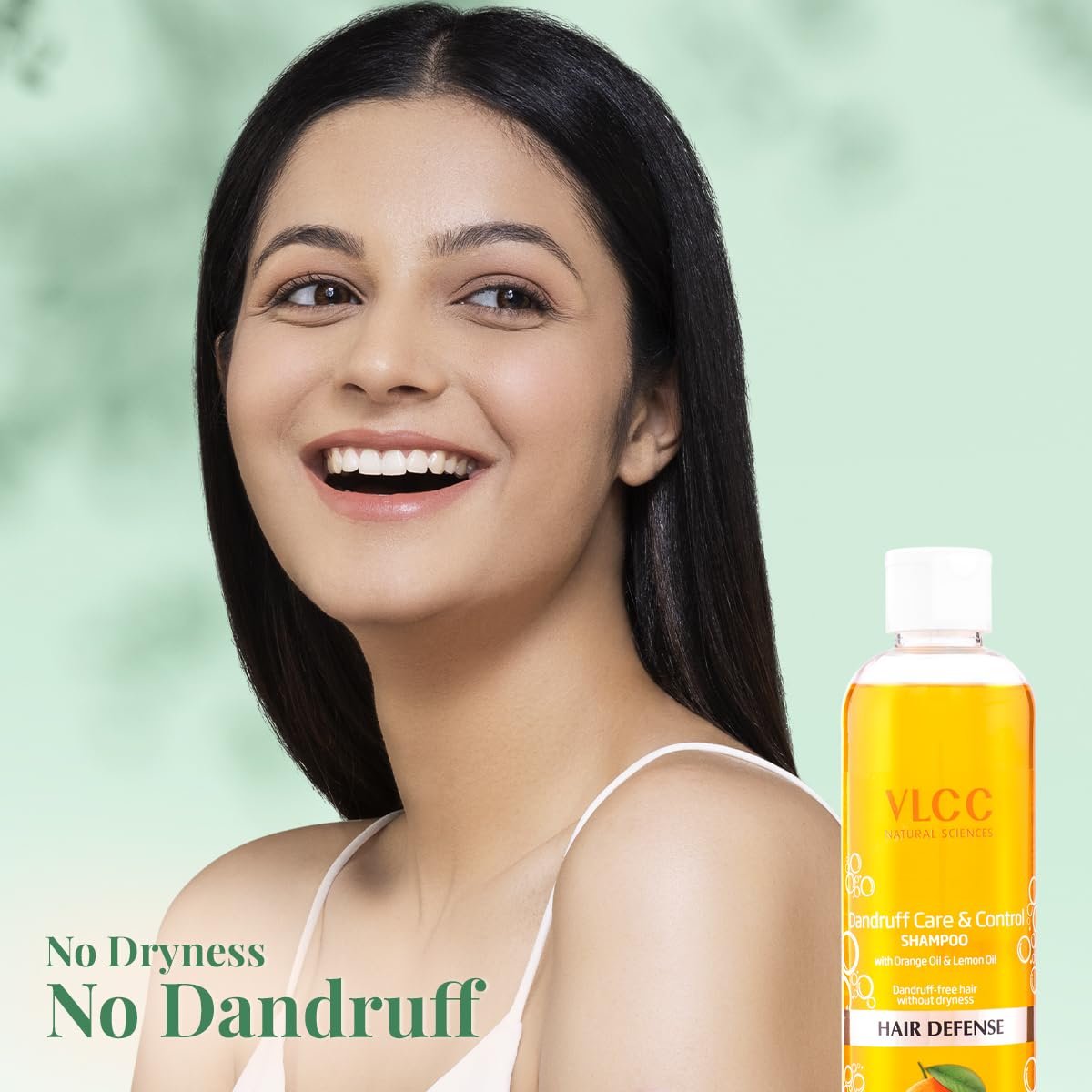 VLCC Dandruff Care & Control Shampoo - B1G1-350ml X 2 (700ml) | Anti-Dandruff Shampoo | Scalp Health, Deep Scalp Cleaning | With Orange & Lemon Oil. - Image 6