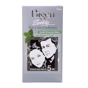 Bigen Speedy Hair Color, 40g + 40g - Brownish Black 882