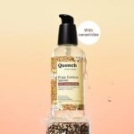 QUENCH Frizz Control Serum With Quinoa Protein & Ceramides, Hair Serum For Dry, Damaged & Frizzy Hair, Smoothes Frizz, Tames Flyaways & Repairs Hair Damage, Made In Korea (100Ml)