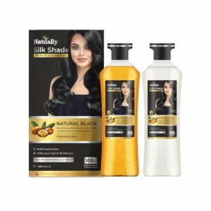 NATUALLY Silk Shade Argan Oil Hair Color Gel | Nourishing Hair Color with Argan Oil | Soft, Shiny & Vibrant Hair