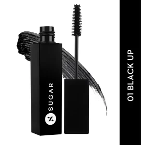 SUGAR Cosmetics Blacklash Volumizing Mascara - 01 Black Up - 1 Pc