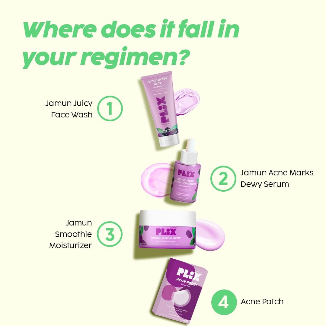 PLIX - THE PLANT FIX Acne Patch Transparent, Waterproof with 0.5% Salicylic Acid | Ultra-thin with 100% Hydrocolloid | For Pimple Skin | 2 Sizes |36 patches - Image 6