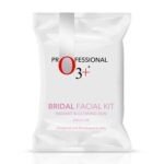 O3+ Bridal Facial Kit for Radiant & Glowing Skin with Hyaluronic Acid, Glycolic Acid and Niacinamide - Ideal for All Skin Types (60g+69ml)