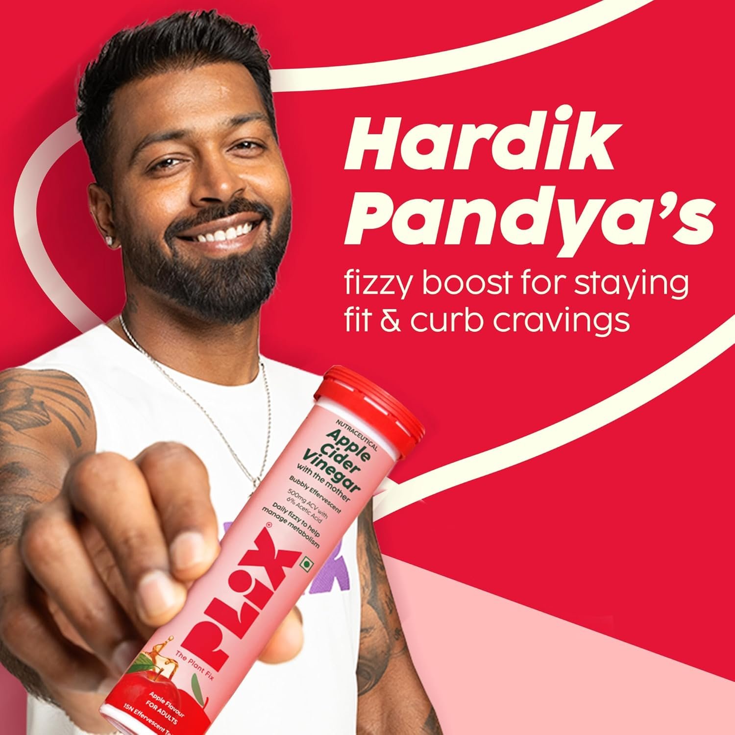 THE PLANT FIX Apple Cider Vinegar Effervescent Tablet with mother | Supports Metabolism & Appetite Control I With 500mg ACV, Vit B6 & B12 - Image 5