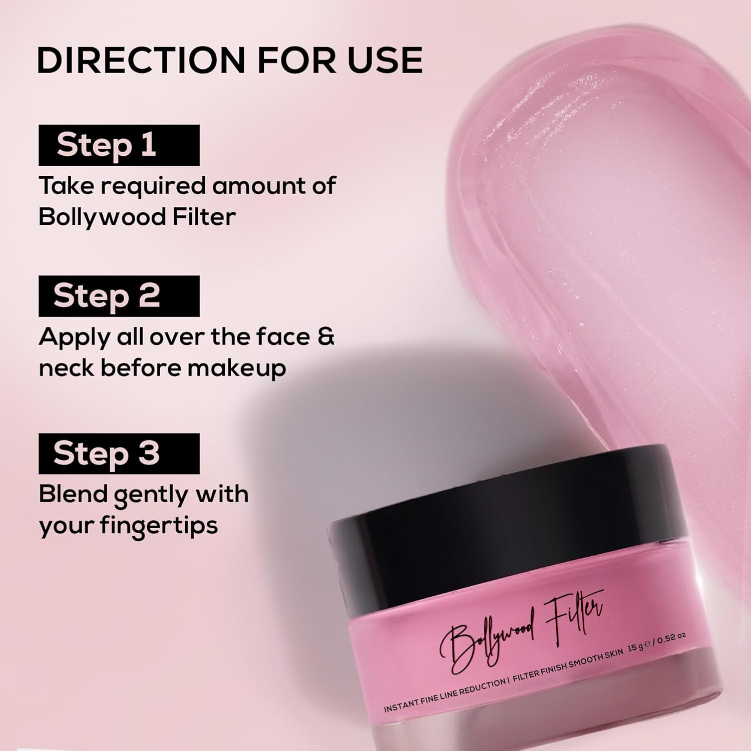 RENEE Bollywood Filter Face Primer 15gm| for a Flawless & Smooth Skin| Blurs Fine Lines, Wrinkles & Pores Instantly| Hydrating, Lightweight & Non-sticky| Cruelty-free - Image 5