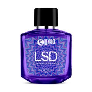 BEARDO Perfume LSD Eau De Parfum, Amber Spicy Scent, Strong EDP Long Lasting Fragrance Concentrated Sprays, Gift For Men, Husband, Boyfriend, 100 ml, Pack of 1