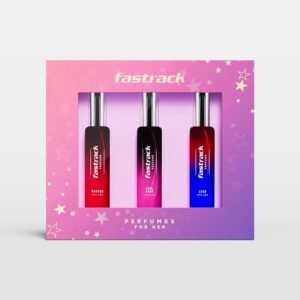 Fastrack Perfume Gift Set for Women – Girl Boss, Lush & Wander (3 x 20ml) – Rakhi Gift for Sister