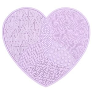 MARS Boring Silicone Makeup Brush Cleaner Pad with Suction Cup | Durable Soft Material | Multi Functional | Light Weight & Portable | Easy to Use