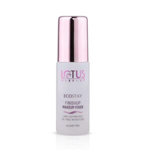 Lotus Makeup Ecostay Finishup Makeup Fixer | Enriched With Irish Moss, Rose Water And Hazel Extract | Oil Free | Long Lasting Hold | Weightless | All Skin Types | 70ml