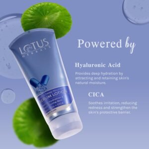 Lotus Herbals Hydra Deep Nourish Serum Body Lotion 200ml | Revives Dehydrated & Dull Skin | With Hyaluronic Acid & CICA | For All Skin Types | For Men & Women