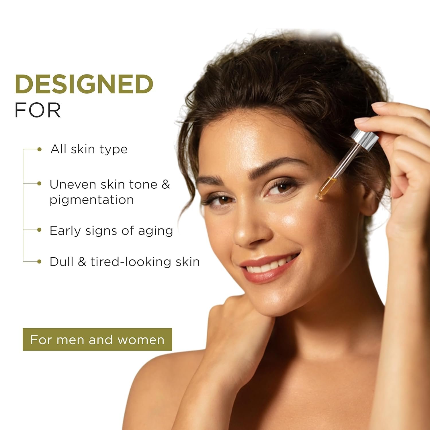 Oshea Skin Illuminating Face Serum for Men & Women | Reduces Pigmentation & Signs of Ageing | Hydrates & Evens Skin Tone | Enriched with Vitamin C & Grapefruit Extract | All Skin Types 30ml - Image 4