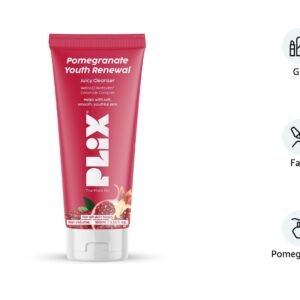 PLIX- THE PLANT FIX Pomegranate Youth Renewal Juicy Face Wash Cleanser | Youthful Glow | Hydration | Smooth & Soft Texture | Retinol GS 50 | Pentavitin | Safe for Daily Use | For Men & Women