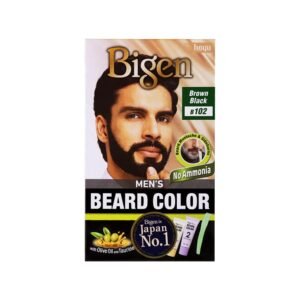 Bigen Men's Beard Color, 40g - Brownish Black B102