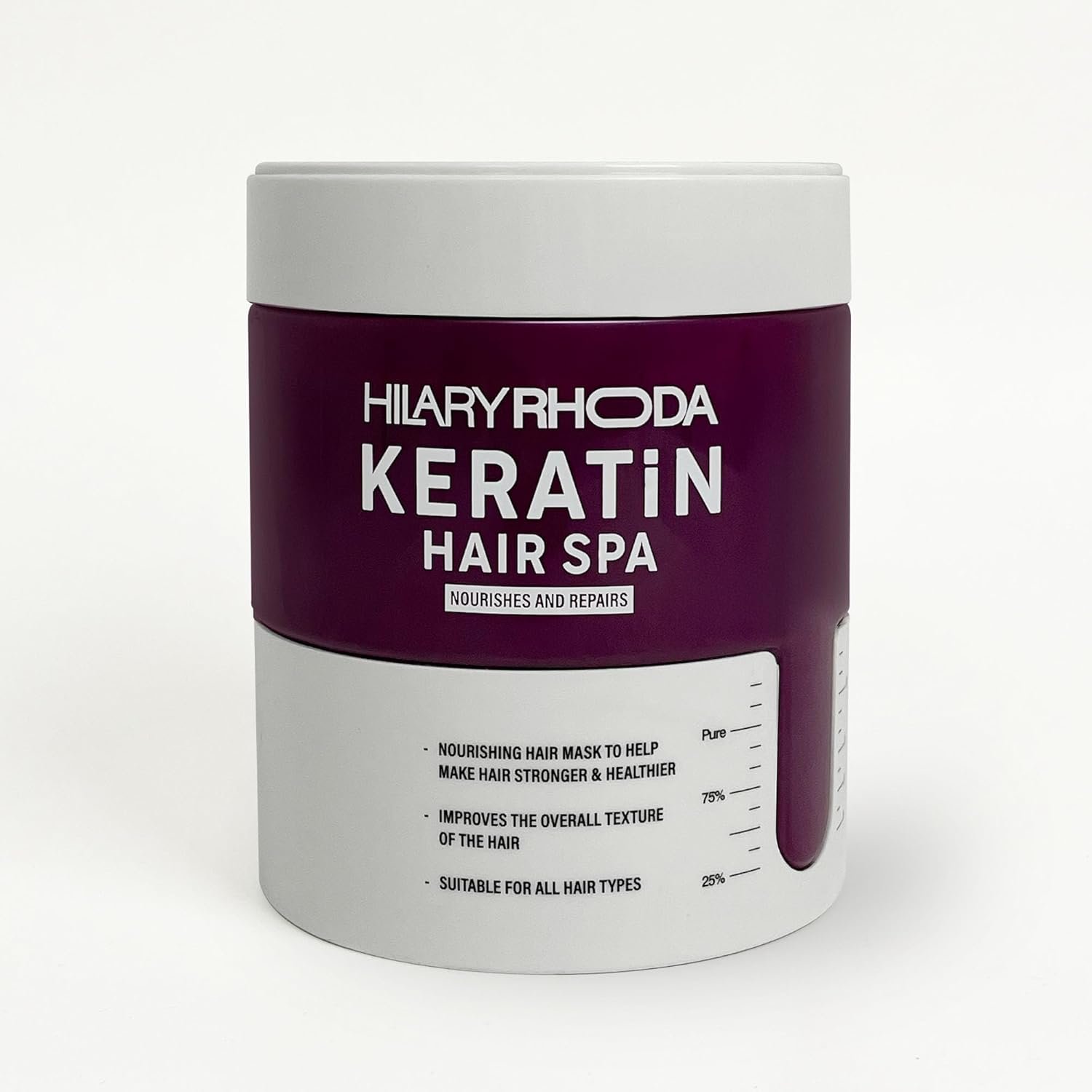 Hilary Rhoda Keratin Hair Spa | Deep Conditioning For Dry, Frizzy & Damaged Hair | Total Hair Repair | Strengthening & Smoothing Hair|At-Home Hair Spa Treatment | For All Hair Types| 1000 millilitre