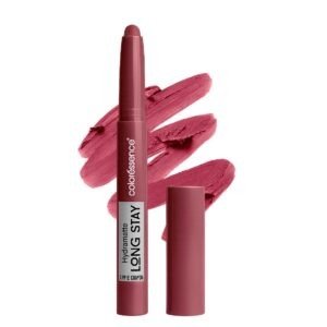 Coloressence Hydra Matte Lip Crayon Lipstick, 1gm | Long Lasting | Matte Finish | Hydrating Formula | Smudgeproof | Sweatproof | Rich Coverage