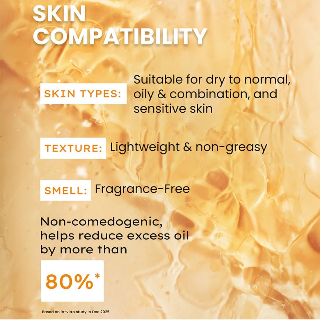 Hyphen 18% Brightening + 20% Collagen Face Serum | Double Shot Serum with 11% Mandarin 5% Niacinamide 2% PGA & Bakuchiol | Summer Skincare | Brightening, Hydrating & Collagen Boost for Dry Skin - 50ml - Image 4