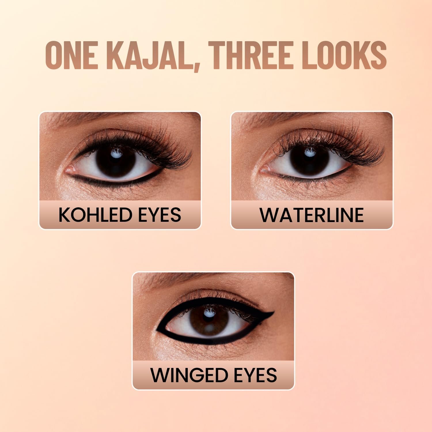 SWISS BEAUTY You & Eye Power Black Pencil Kajal | Waterproof & Smudge-Proof | 24 Hour Stay | Matte Finish Black Kajal | 0.30gm - Image 4