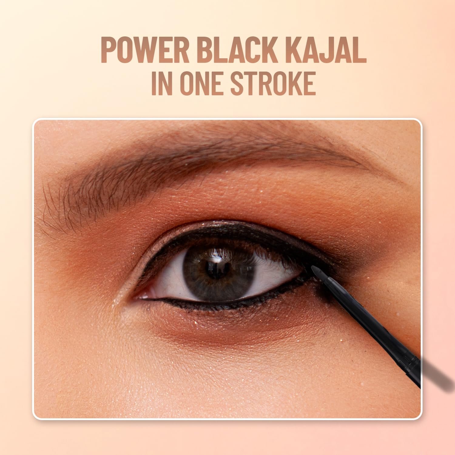 SWISS BEAUTY You & Eye Power Black Pencil Kajal | Waterproof & Smudge-Proof | 24 Hour Stay | Matte Finish Black Kajal | 0.30gm - Image 3