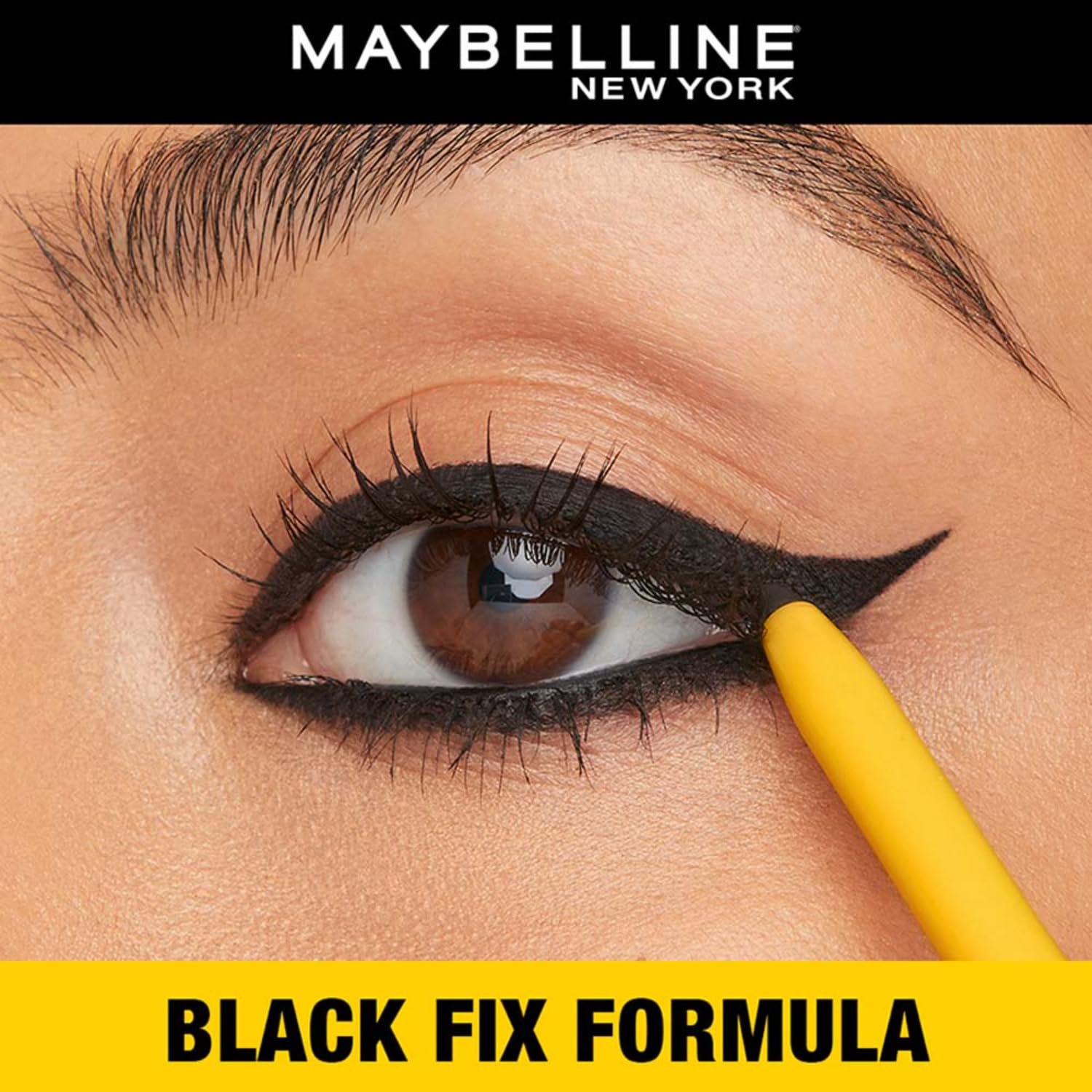 Maybelline The Colossal Kajal Eyeliner Pencil Black, Matte Finish - Image 4