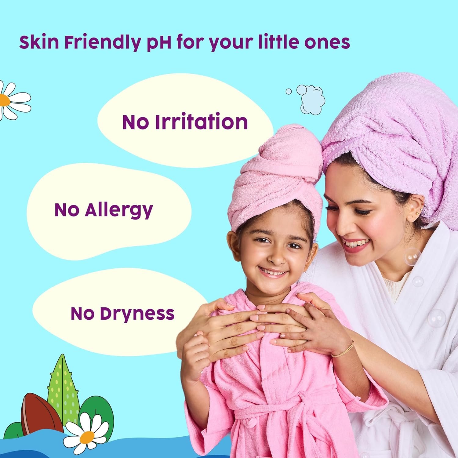 PLIX Kids Happy Hair Gentle Shampoo for 2+ Years Kids | Clinically Tested for Gentle Care | Moringa Seed Oil, Chamomile, Argan Oil, Aloe Vera | No Parabens or Sulfates | 180 ml - Image 4