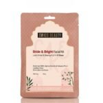 Swiss Beauty Care Bride & Bright Facial Kit | 6 Steps For A Bridal Glow | Cleanses | Brightens | Nourishes | Protects | With Alpha Arbutin & Kakadu Plum | 36g